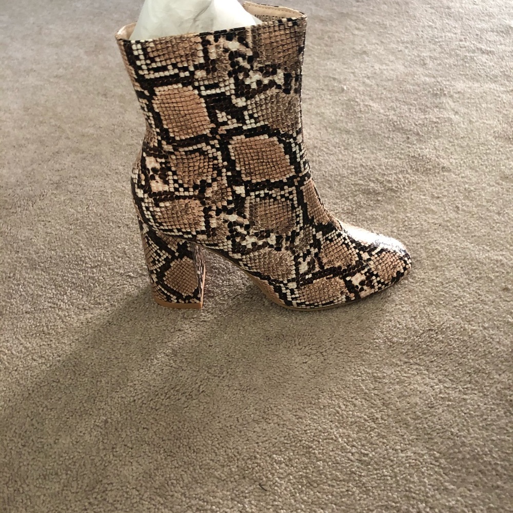 Snake Skin Boots